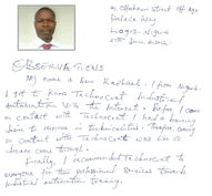 DUKU RAPHAEL CHIZOBAM